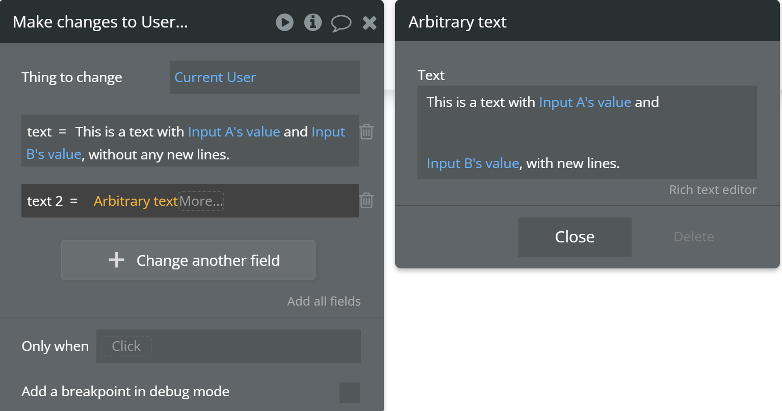 Bubble tip of the week #14 - Text manipulation/Regex